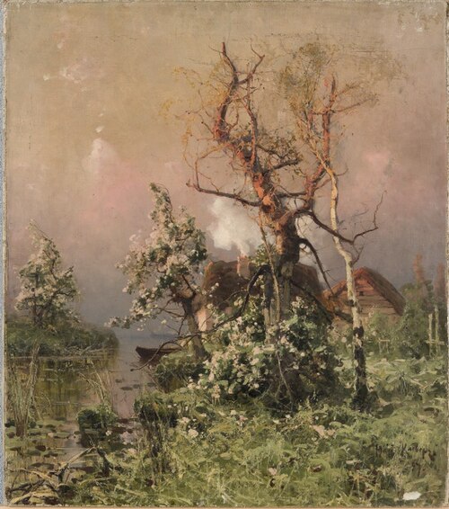 Maastik, 1897, Julius von Klever