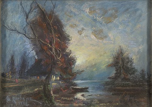 Maastik, 1886, Julius von Klever