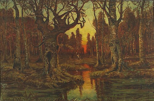 Loojang metsas, 1901, Julius von Klever