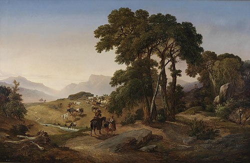 Paysage, 1854, Fernando Ferrant y Llausás