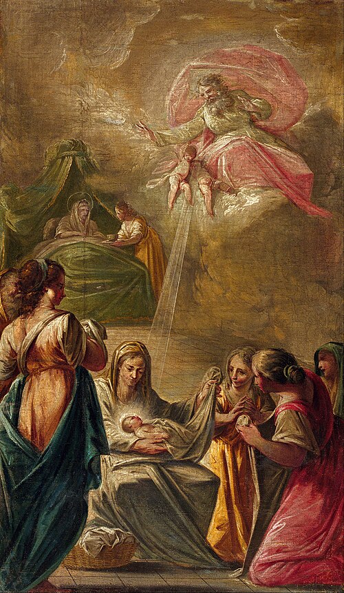 Birth of the Virgin, 1780, Francesc Pla Durán