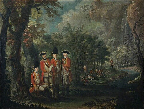 The Regimental Dog of the 25th Regiment of Foot in Minorca (Menorca), 1770, Giuseppe Chiesa