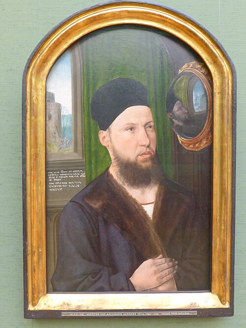 Portrait of Johann von Melem, 1550, Maître de l'Autel d'Aix-la-Cha