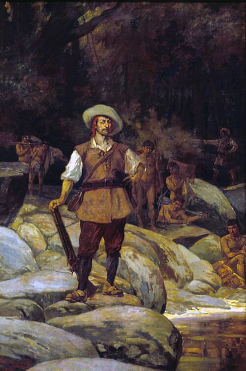 Ciclo da Caça ao Índio, 1922, Henrique Bernardelli