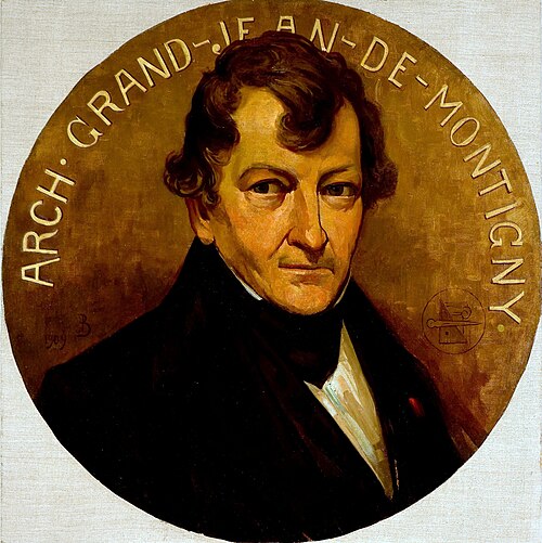 Retrato do Arquiteto Grandjean de Montigny, 1909, Henrique Bernardelli