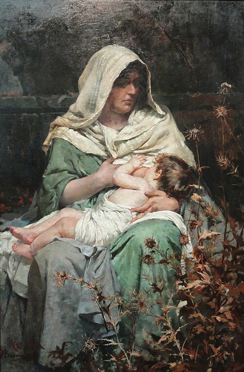 Maternidade, 1885, Henrique Bernardelli