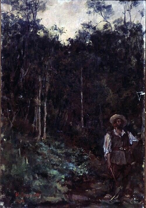 Bandeirantes na selva, 1901, Henrique Bernardelli