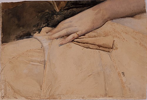 Fragmento de retrato, , Henrique Bernardelli