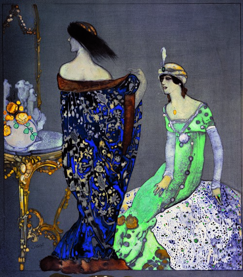 Le Manteau bleu, 1912, Javier Gosé