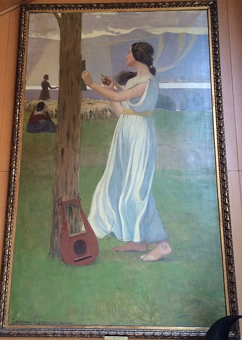 Al·legoria de la cançó catalana, , Joan Llimona