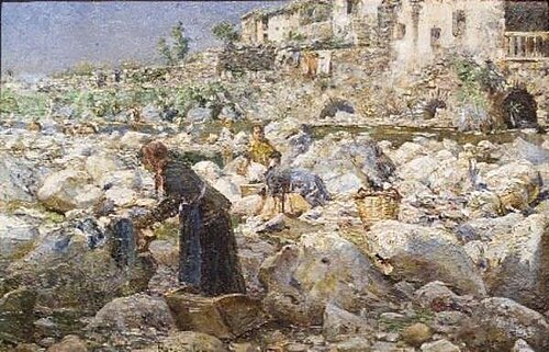 Washers, 1885, Joan Roig Soler