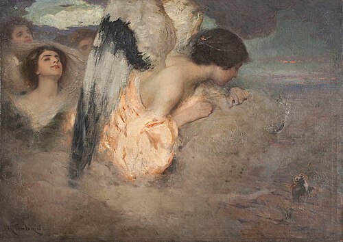 La Fugida a Egipte, 1911, Josep Maria Tamburini Dalmau