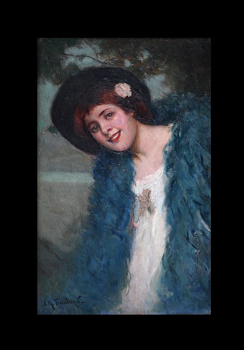 Parisian Woman, 1910, Josep Maria Tamburini Dalmau