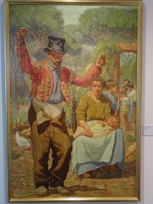 A Drunk, 1910, Josep de Togores