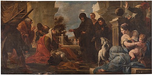 Milagro de San Francisco de Paula, 1700, José Jiménez Donoso