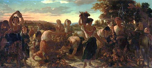 La vendimia, 1866, José Martí y Monsó