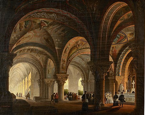 Panteón de los reyes de León, 1862, José María Avrial y Flores