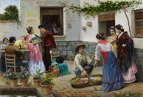 Andaluces en la venta, 1939, José Rico Cejudo