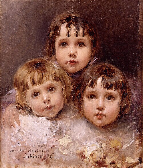 Los hijos de José Benlliure Gil, 1886, Juan Antonio Benlliure