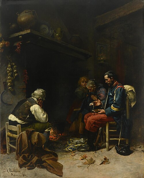 Por la patria, 1884, Juan Antonio Benlliure
