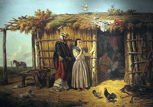 Idilio criollo, 1861, Jean Léon Pallière