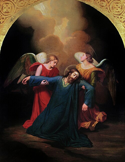 Christ in Gethsemane (or Descent from the Cross?), 1850, Jean Léon Pallière