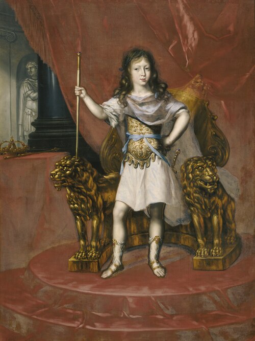 Karl XI, 1655-1697, konung av Sverige pfalzgreve av Zweibrücken, 1679, David Klöcker Ehrenstrahl