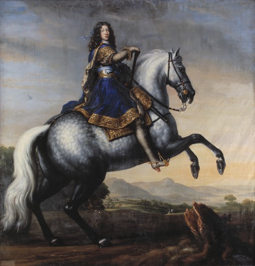 Equestrian portrait of Charles XI of Sweden, 1683, David Klöcker Ehrenstrahl