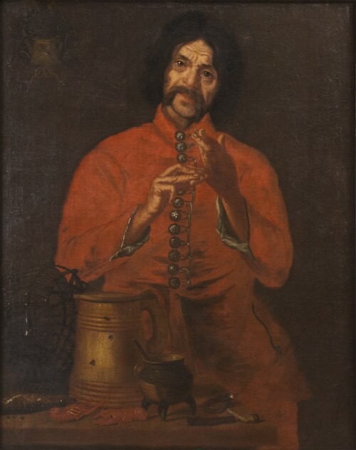 Hinric Hasenberger, the Court Jester, 1652, David Klöcker Ehrenstrahl