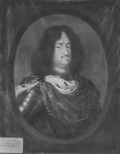 Portrait of Fredrik III, 1609-1670, 1665, David Klöcker Ehrenstrahl