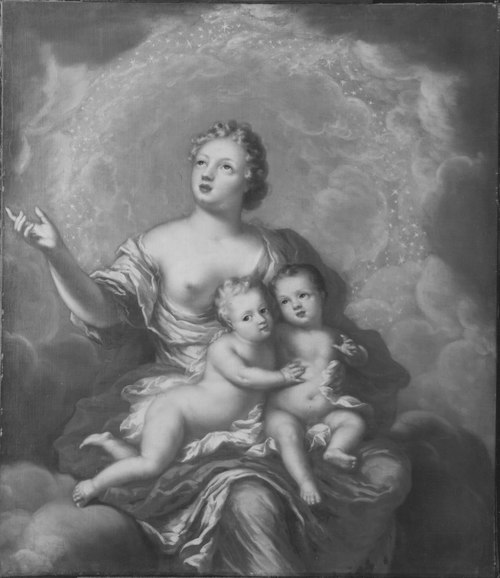 Allegori över Gustav, 1683-85, och Ulrik, 1684-85, prinsar av Sverige, 1685, David Klöcker Ehrenstrahl