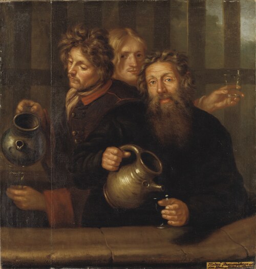 The Spa Master at Medevi and his Sons, 1686, David Klöcker Ehrenstrahl