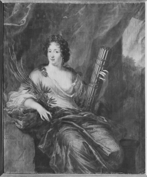 Allegori Justitia, 1679, David Klöcker Ehrenstrahl