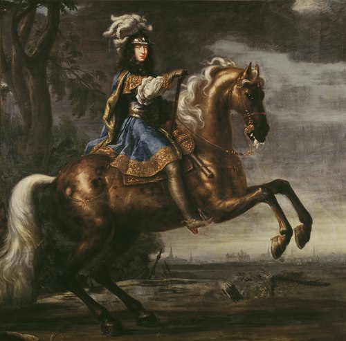 Ryttarporträtt av Karl XI (?), 1671, David Klöcker Ehrenstrahl