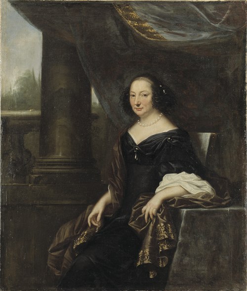 The Countess Beata de la Gardie, 1666, David Klöcker Ehrenstrahl