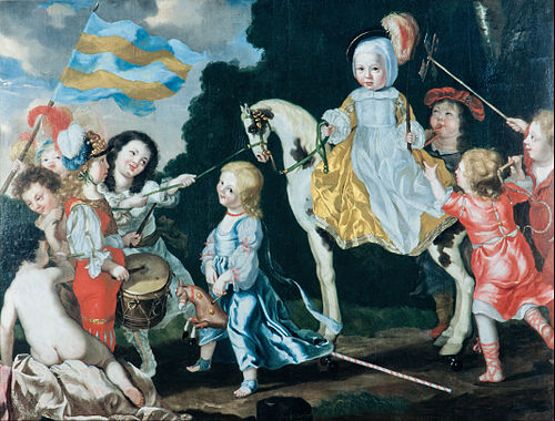 Children playing, 1651, David Klöcker Ehrenstrahl
