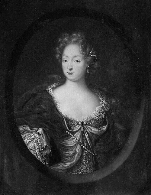 Unknown woman, member of the Wachtmeister family, 1680, David Klöcker Ehrenstrahl