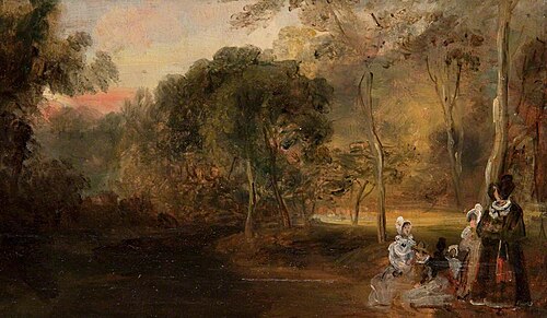 The Nursey Family in a park, 1817, David Wilkie