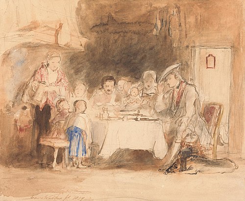 Grace Before Meat, 1839, David Wilkie