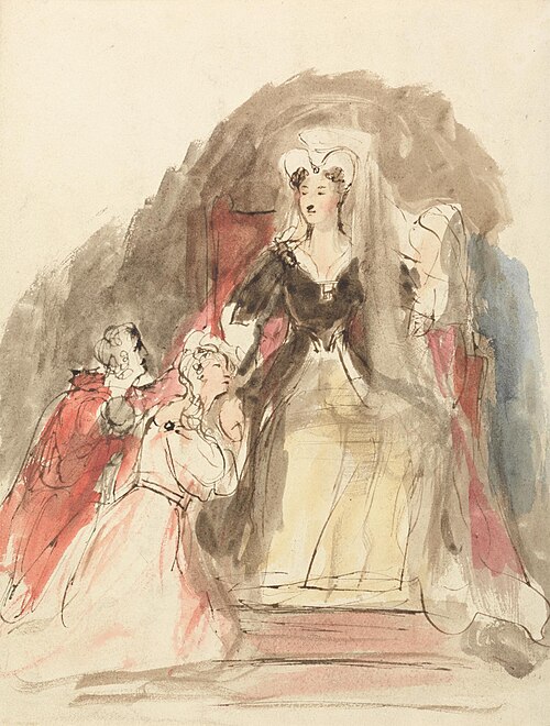 A Scene from "The Abbot", 1833, David Wilkie