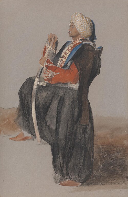 The Dragoman of Mr. Moore, English Consul at Beyrout, 1841, David Wilkie