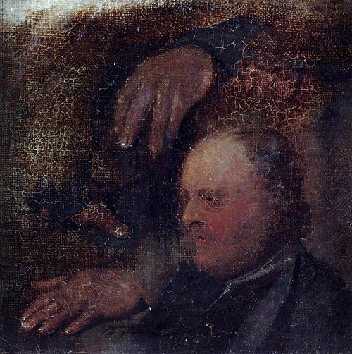 A Head and Two Hands (sketch), 1806, David Wilkie