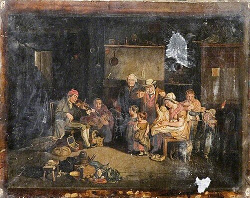 The Blind Fiddler, , David Wilkie
