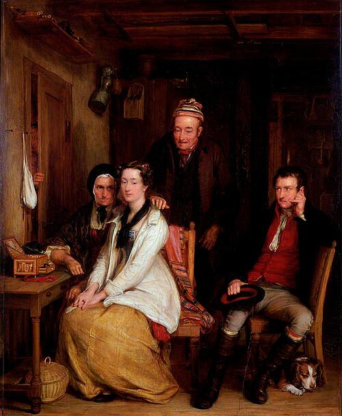 The Refusal, 1814, David Wilkie