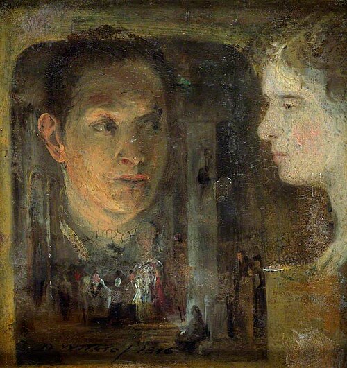 Sketch of a Head for 'The Rabbit on the Wall', 1816, David Wilkie