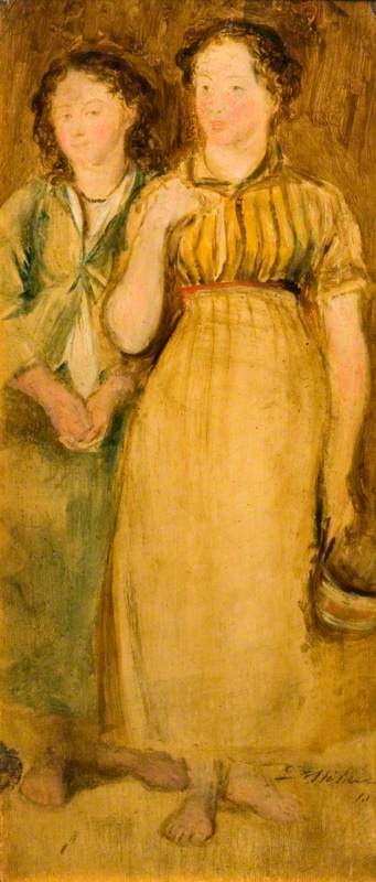 The Daughters of Sir Walter Scott, 1817, David Wilkie