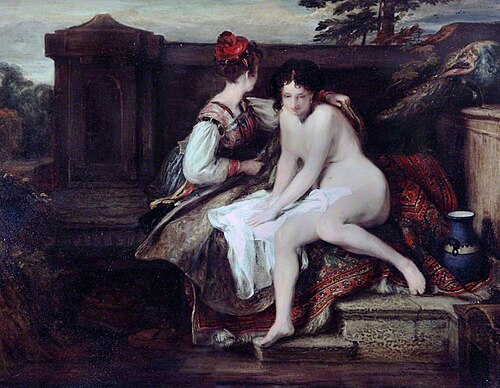 Bathsheba at the Bath, 1817, David Wilkie