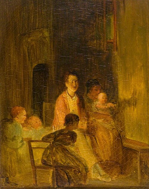 The Rabbit on the Wall, , David Wilkie