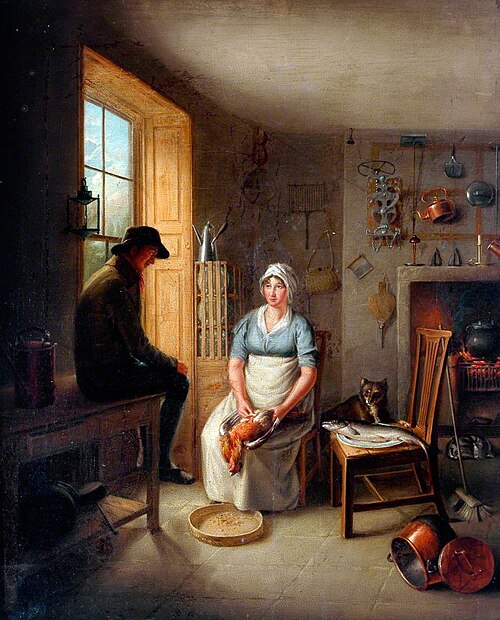 Gamekeeper and Cook, , David Wilkie