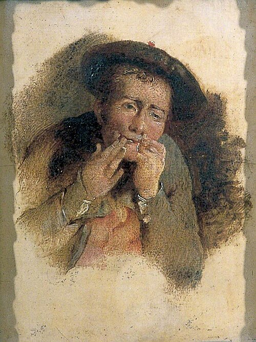 A Study for the Jews Harp, , David Wilkie